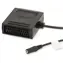 Nedis SCART - Jack 3,5 mm adaptérový kabel černý / Kabel / SCART - Jack 3,5 mm / 0,2 m / 480p