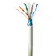 Nedis Cat6 šedá / Instalační kabel / F/UTP / 50 m / LSZH / Čistá měď