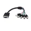StarTech VGA - 5x BNC monitorový kabel černá / Propojovací kabel / 0,3 m