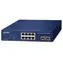 Planet GS-2210-8P2S / Switch / PoE+ / 8x RJ-45 10/100/1000 / 2x SFP / L2 Managed