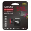 ADATA High Endurance 512GB / Paměťová karta microSDXC / UHS-I U3 / čtení 100 MB/s / zápis 85 MB/s / adaptér