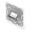 Digitus zásuvka pro keystone moduly metalická / Zásuvka / bez rámečku / 1-2 porty / CAT6A