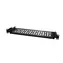 LogiLink 19" rack police černá / Rack police / 1U / hloubka 150 mm / nosnost 25 kg