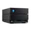 LaCie 2big Dock černá / Dokovací stanice s HDD / 3,5" / Thunderbolt 3 / 20TB / USB-C
