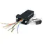 StarTech modulární redukce DB9 (M) - RJ45 (F) černá / Adaptér / Sériový port