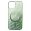 iDeal of Sweden Fashion Clear Case iPhone 13/14/15/16e/17e Sage Green / Kryt / MagSafe