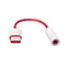 OnePlus adaptér USB-C - 3,5mm jack červená / Adaptér / Audio Adapter Accessory Mode s DAC