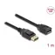 Delock DisplayPort 1.2 prodlužovací kabel 1 m / Prodlužovací kabel / 4K 60 Hz