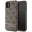 Guess GUHCN61P4SNW 4G Stripe Kryt pro iPhone 11/XR hnědá / Zadní kryt / Hardcase