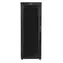 Lanberg FF01 19" 42U 800x800 černá / Stojanový rozvaděč / Skleněné dveře / LCD panel / 1200 kg