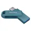 SanDisk Ultra Dual Drive Go 128GB modrá / Flash disk / USB-A + USB-C / čtení až 400 MB/s
