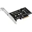 Silverstone SST-ECM21-E / PCIe adaptér / pro M.2 PCIe-NVMe SSD / 2230-2280 / Low Profile