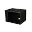 Equip 19" nástěnný rozvaděč ECO černá / Rozvaděč / 7U / 540x400 mm / skleněné dveře
