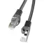 Lanberg CAT6 FTP 0,25 m černá / Patch kabel / RJ45-RJ45 / Fluke Passed