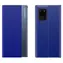 Hurtel New Sleep Case modrá / Pouzdro pro Samsung Galaxy A73 / S klopou a stojánkem