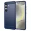 Hurtel Carbon Case modrá / Kryt / Samsung Galaxy S25 Edge / Karbonové vlákno