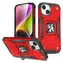 Wozinsky Ring Armor červená / Kryt / Apple iPhone 15 Plus / kroužek na prst