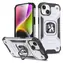 Wozinsky Ring Armor iPhone 15 Plus stříbrná / Kryt / S držákem na prst