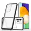 Hurtel Clear 3in1 Case černá / Kryt / Samsung Galaxy A73 / Gelový, 3v1