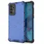 Hurtel Honeycomb Case modrá / Kryt / Samsung Galaxy A73 / Odolný, gelový rámeček