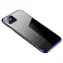 Hurtel Clear Color Case modrá / Kryt / Xiaomi Mi 11 / TPU gel, pokovený rámeček