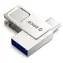 Orico U301 256GB stříbrná / Flash disk / USB-A + USB-C / USB 3.2 Gen 1