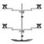 StarTech Quad-Monitor Stand / Držák pro 4 monitory / do 32" / nosnost 8 kg / náklon -40° až 90° / otočení 360°