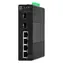 LevelOne IGS-2106 Hilbert / Průmyslový switch / 4x GE / 2x SFP / Managed L2 / IP30 / DIN lišta