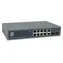 LevelOne GEP-1221 / PoE+ switch / 8x GbE PoE+ / 2x GE / 2x SFP / 150W / Unmanaged / 19" kov