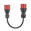 go-e adaptér CEE 16A/32A CH-04-32 černý / Nabíjecí adaptér / Pro Gemini flex 11 kW / IP55 / Délka 30 cm