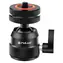 PULUZ PU1057B černá / Kulová hlava adaptéru pro stativ / závit 1/4" / studená patice / 360°
