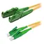 XtendLan FO patch E2000/APC-LC/APC 3m / Optický patch kabel / 9/125 SM duplex / G.652d / LS0H