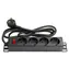 Good Connections 19" PDU černá / PDU / 1U / 4x zásuvka / 16 A / 1,8 m