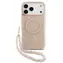 Guess IML Flowers Allover Strap MagSafe pro iPhone 18 Pro Max Pink / Zadní kryt / MagSafe