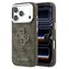 Guess PU 4G Resin Metal Logo pro iPhone 18 Pro Max hnědá / Zadní kryt / Umělá kůže / Kovové logo