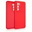 Beline Silicone Case pro Oppo Reno 12 5G červená / Pouzdro / Silikonové / Textilní podšívka