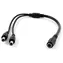 XtendLan Napájecí rozbočovač 1:2 / Napájecí rozbočovač / Jack 2,1 mm / kabel 0,45/0,3 mm