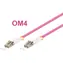OEM LC-LC / Optický patch kabel / Duplex / 50/125 MM OM4 / 1 m
