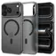 Tech-Protect MagZero průsvitná matná černá / Kryt pro Apple iPhone 17 Pro / MagSafe