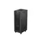 Lanberg Rack 32U černá / Stojanový rozvaděč / 19" / 600x800 mm / Flat pack / Perforované dveře / LCD
