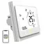 MOES BHT-002 bílá / Termostat / Wi-Fi / elektrické podlahové topení / LCD displej