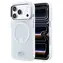 Lacoste IML Frosted Petit Pique Metal Logo transparentní / Kryt / MagSafe / iPhone 18 Pro Max
