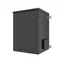 Lanview 19" 16U IP55 nástěnný rozvaděč / Nástěnný rozvaděč / 19" / 16U / 600x600 mm / IP55 / černá