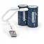 MediaRange nabíjecí USB-C Li-Ion baterie Baby C / 3000 mAh / 1,5 V / 2 ks