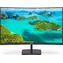 23.6" PHILIPS 241E1SC / VA / 1920 x 1080 / 16:9 / 4ms / 3000:1 / 250cd-m2 / VGA+HDMI / Curved