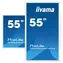 55" IIYAMA Prolite TF5539UHSC-W1AG / IPS / 3840 x 2160 / 16:9 / 8 ms / 500 cd / 1100:1 / HDMI+VGA+DP / dotyk