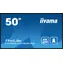 49.5" IIYAMA Prolite LH5054UHS-B1AG černá / VA / 3840 x 2160 / 16:9 / 9.5ms / 5000:1 / 500cd / repro / VGA / DVI / HDMI 