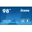 98" IIYAMA LH9854UHS-B1AG / IPS / 3840x2160 / 1200:1 / 500cd-m2 / 8ms / HDMI+DVI+DP+VGA / repro / VESA