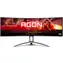 48.8" AOC AGON AG493UCX2 černá / VA / 5120x1440 / 32:9 / 1ms / 8m:1 / 400cd-m2 / HDMI + DP / G-Sync