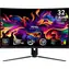 31.5" MSI MAG 321CUP QD-OLED černá / 3840 x 2160 / QD-OLED / 16:9 / 0.03ms / 1.5M:1 / 450cd-m2 / HDMI + DP + USB-C/ VESA